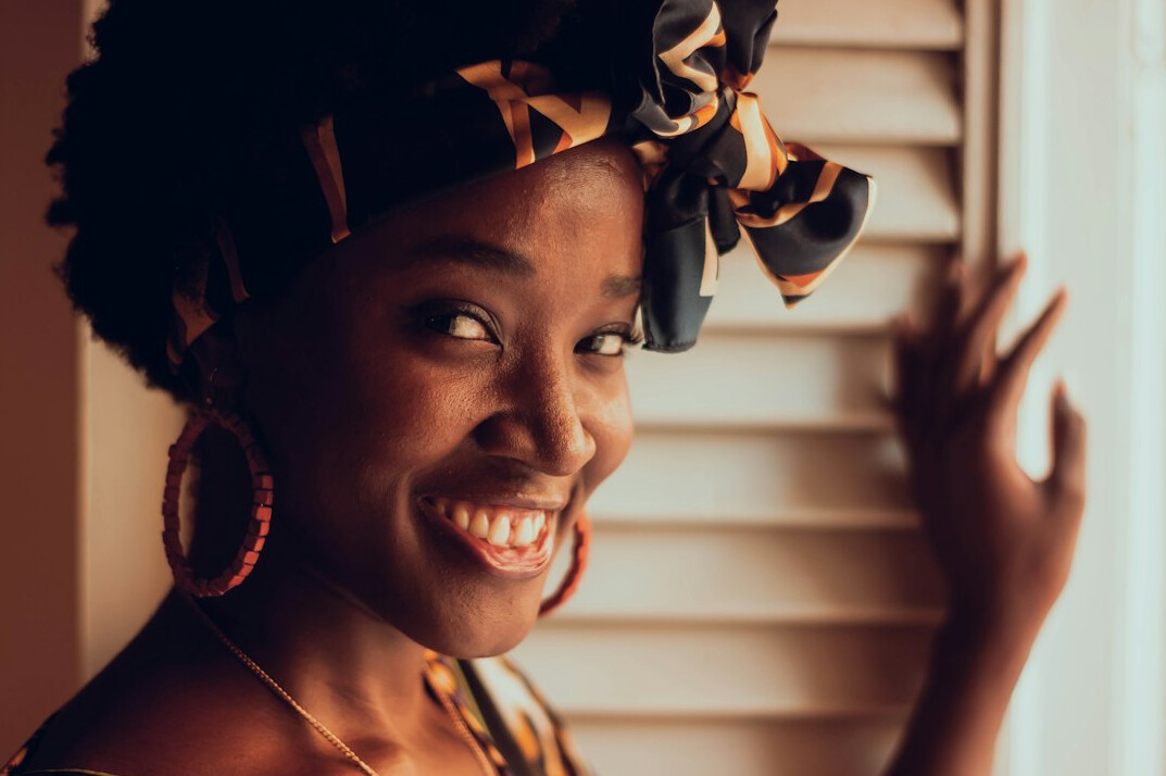 Portrait of a smiling Black woman